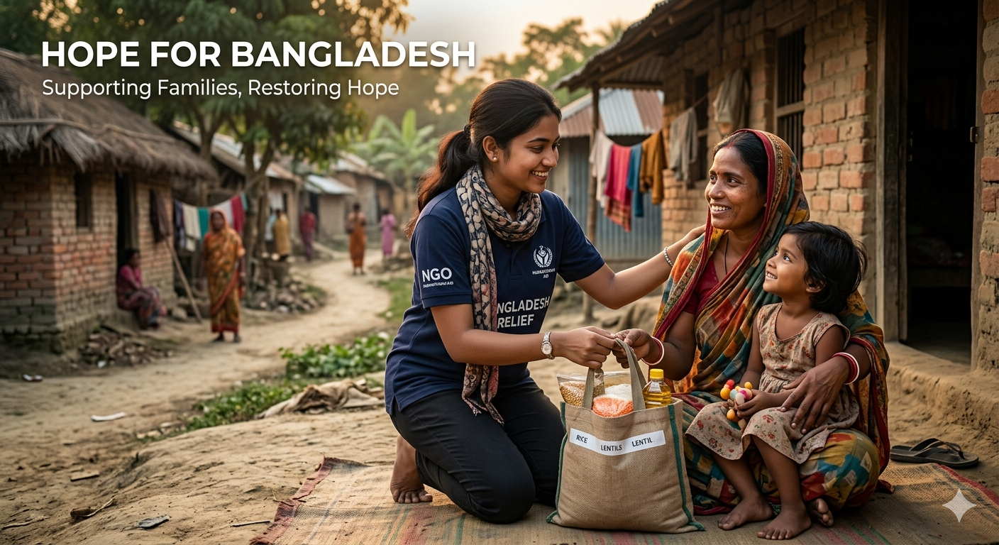 Hope for Bangladesh – Feed, Support & Transform Lives